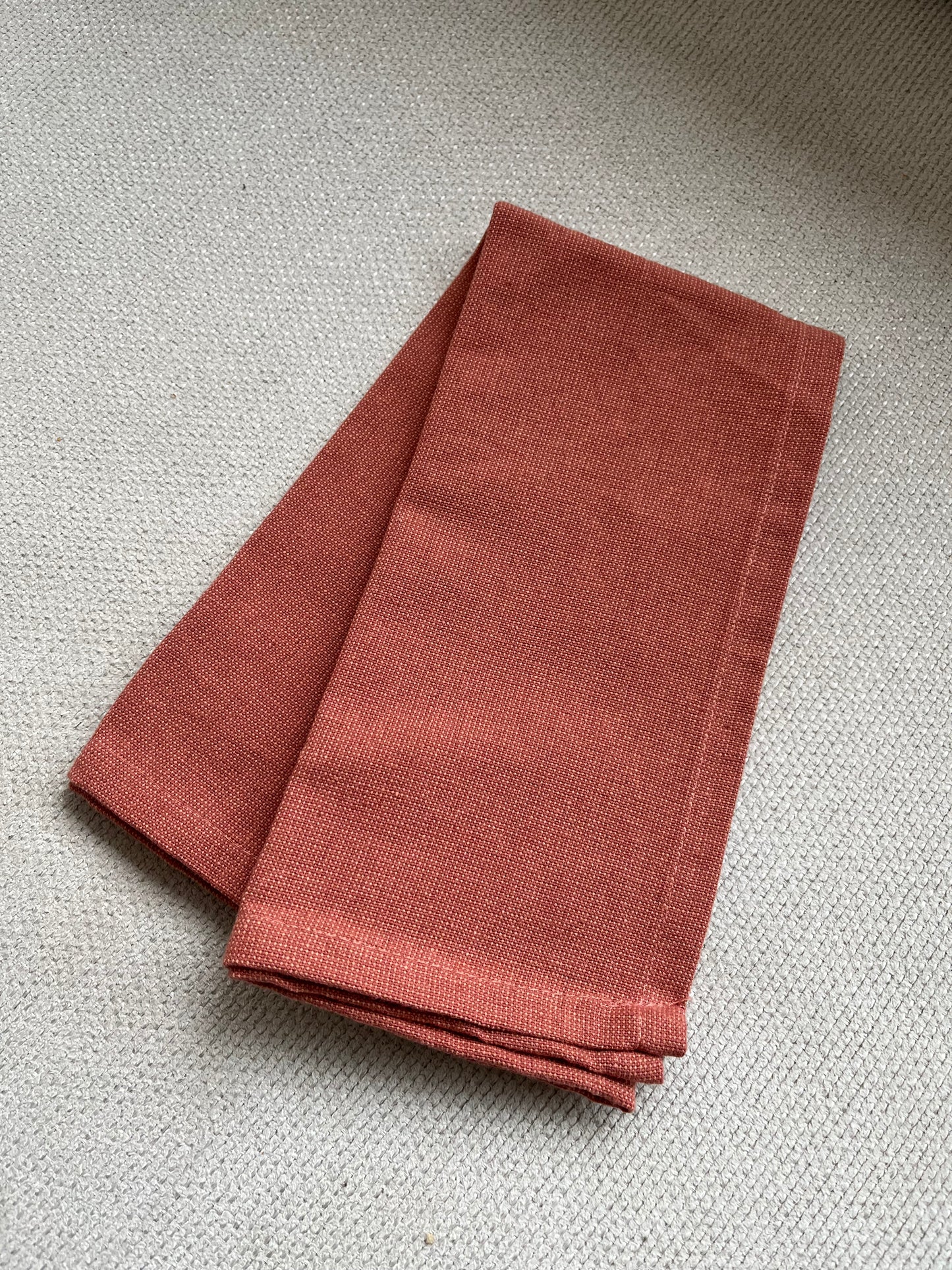 Servet met boodschap